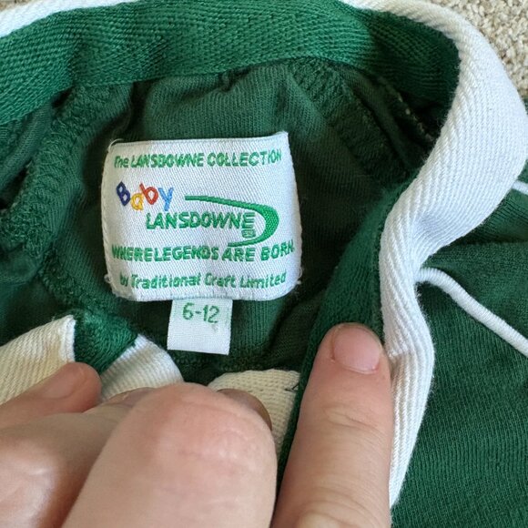 Ireland Rugby Sweater Baby Green Jersey 6-12 months - Picture 7 of 9